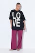 T-Shirt, oversized, LOVE, Halbarm