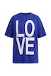 Oversize tričko, LOVE, kulatý výstřih, krátké rukávy