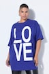 T-Shirt, oversized, LOVE, Halbarm