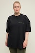 Oversize-Shirt, Statement-Print, U Rückenprint, Rundhals, Halbarm