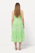 Abstract Print Sleeveless Dress