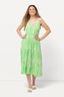 Abstract Print Sleeveless Dress