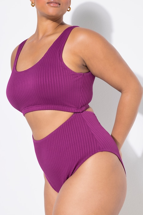 Badeanzug, Softcups, Bikini-Optik