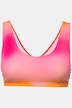 Bikinitop, uitneembare softcups, kleurverloop