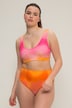 Bikinitop, uitneembare softcups, kleurverloop