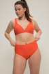 Bikini-Slip, HighWaist Shape, Wellenstruktur