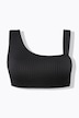 Bikini-Top, Shaping, Softcups, Streifenstruktur