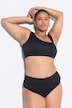 Bikini-Top, Shaping, Softcups, Streifenstruktur