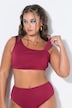 Bikini-Top, Shaping, Softcups, Streifenstruktur