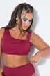 Bikini-Top, Shaping, Softcups, Streifenstruktur