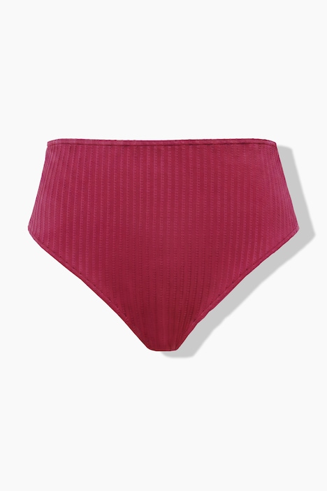 Bikini-Slip, HighWaist, Strukturstreifen, Shaping