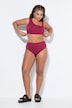 Bikini-Slip, HighWaist, Strukturstreifen, Shaping