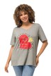 Tričko, srdce, výstřih do V, Classic střih, krátké rukávy
