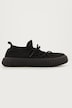 Strømpesneakers, ultralette, mesh, snøre i siden