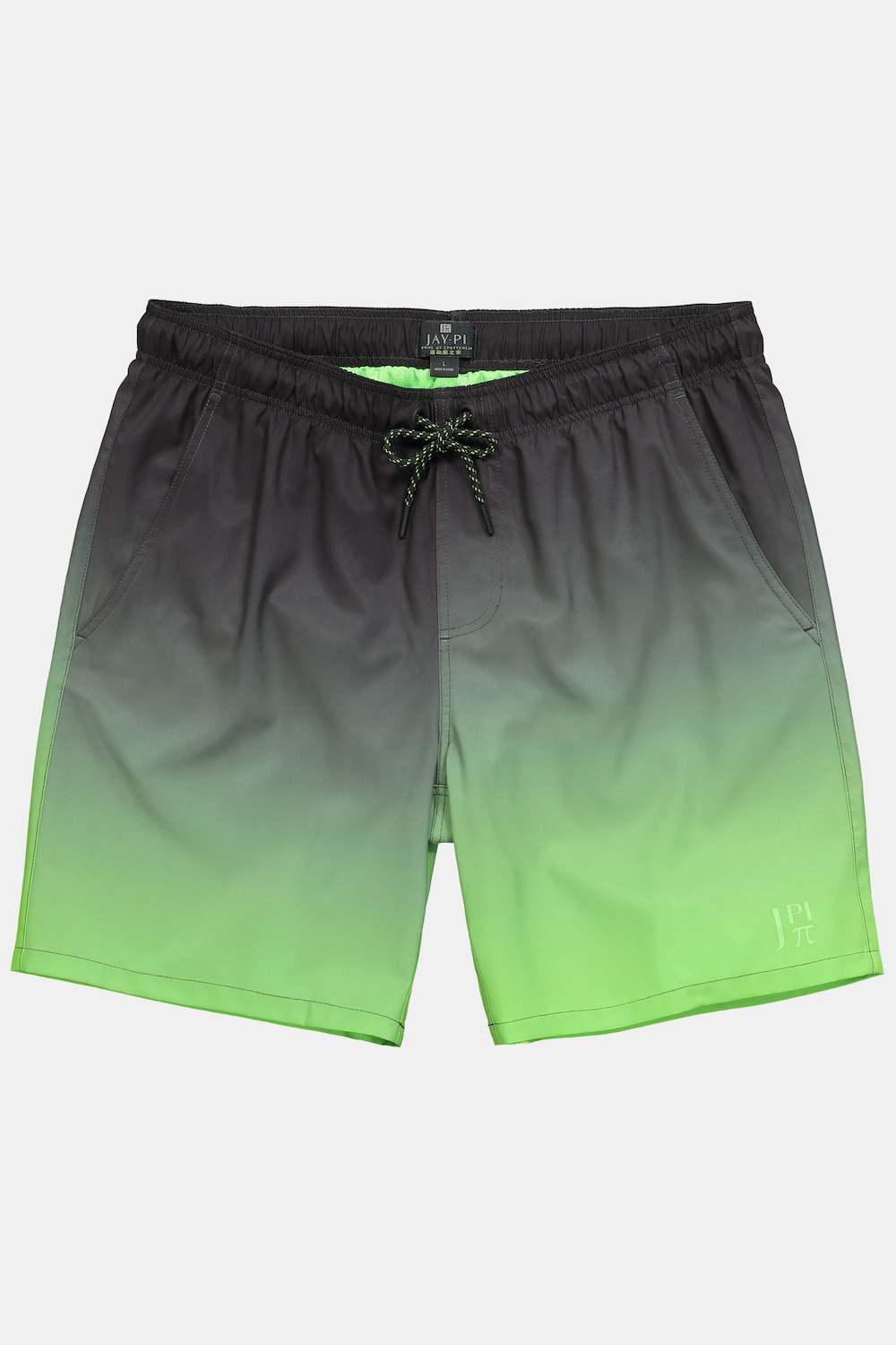 Short de bain JAY-PI, collection Beachwear. Taille élastique et look inspiré du style batik - jusqu'au 8 XL