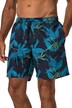 JAY-PI plavecké šortky, plážová móda, elastický pas, květovaný potisk, do 8XL