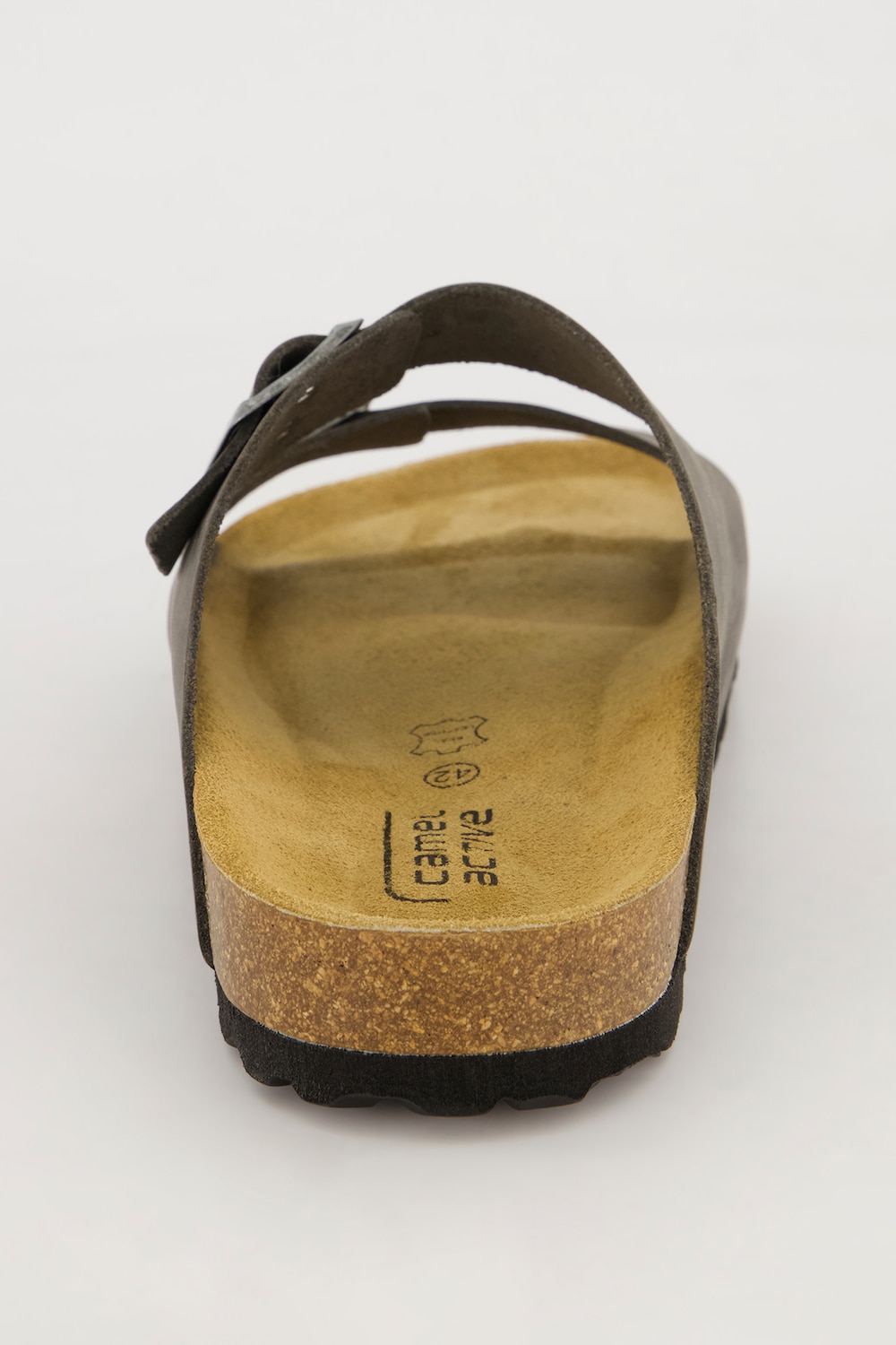 Stora storlekar Sandaler, Her, svart, storlek: 50, Läder, JP1880
