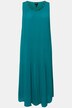 Plisseekleid, A-Linie, V-Ausschnitt, ärmellos, Maxikleid