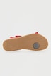 Sandales en cuir Josef Seibel, bride à scratch - largeur G