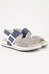 Sandales en cuir Remonte x Elle. Fermetures velcro - largeur F 1/2