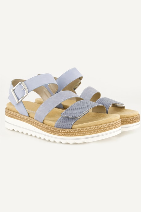 Remonte sandalen, vegan, klittenbandriemen, wijdte F 1/2