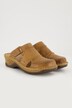 Josef Seibel Leder-Clogs, Klettriemen, Weite H