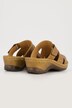 Josef Seibel Leder-Clogs, Klettriemen, Weite H