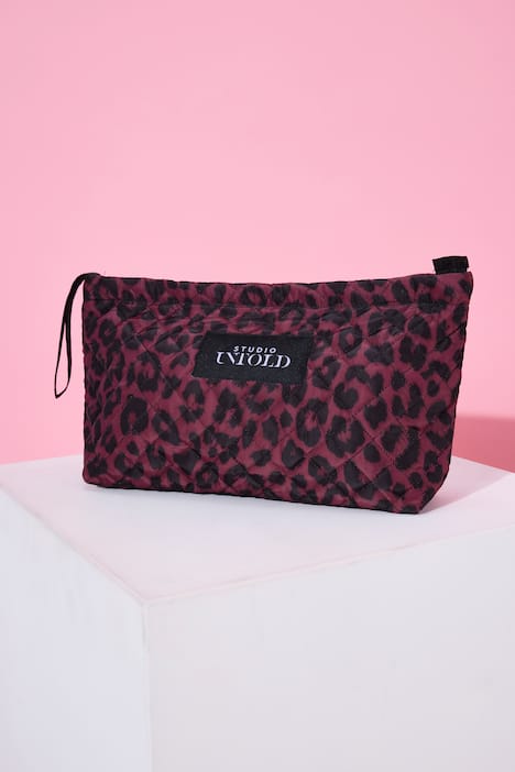 Kosmetik-Tasche, Stepp, Leo, Zipper