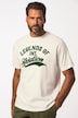 T-skjorte, halve ermer, flokktrykk, opptil 8XL