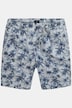 Bermuda à taille élastique etimprimé all-over - jusqu'au 8 XL