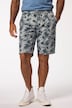 Bermuda à taille élastique etimprimé all-over - jusqu'au 8 XL