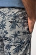Bermuda à taille élastique etimprimé all-over - jusqu'au 8 XL