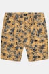 Bermudashorts, heldekkende trykk, elastisk linning, opp til 8 XL