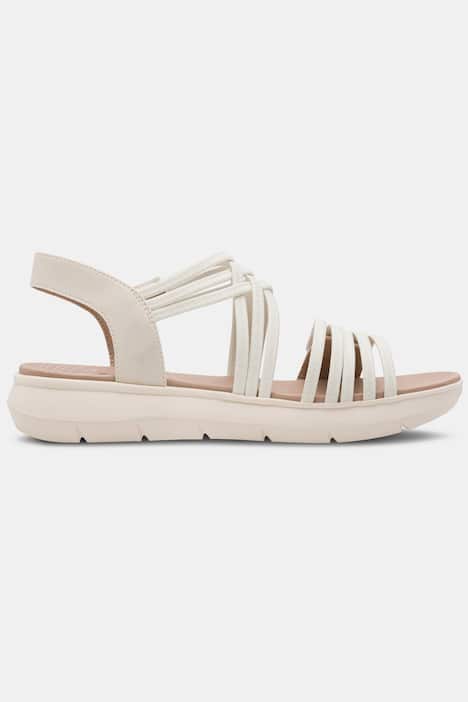 Sandaletten, Jana Shoes, Klettriegel, Weite H