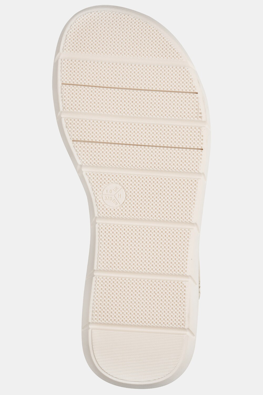 Stora storlekar Sandaler, Dam, beige, storlek: 37, Annat/Syntetfibrer, Ulla Popken