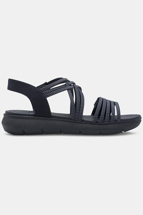 Sandaletten, Jana Shoes, Klettriegel, Weite H