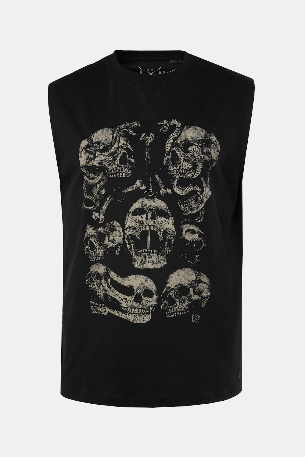 Tanktop, Brust-Print, bis 8 XL