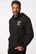 Veste à capuche, molleton, imprimés, jusqu'au 8 XL