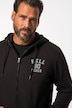Veste à capuche, molleton, imprimés, jusqu'au 8 XL