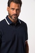 Poloshirt FLEXNAMIC®, halflange mouwen, contraststrepen, tot 8XL