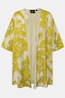 Indoorjacke, Ausbrenner, A-Linie, V-Ausschnitt, 3/4-Arm
