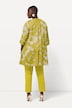 Indoorjacke, Ausbrenner, A-Linie, V-Ausschnitt, 3/4-Arm