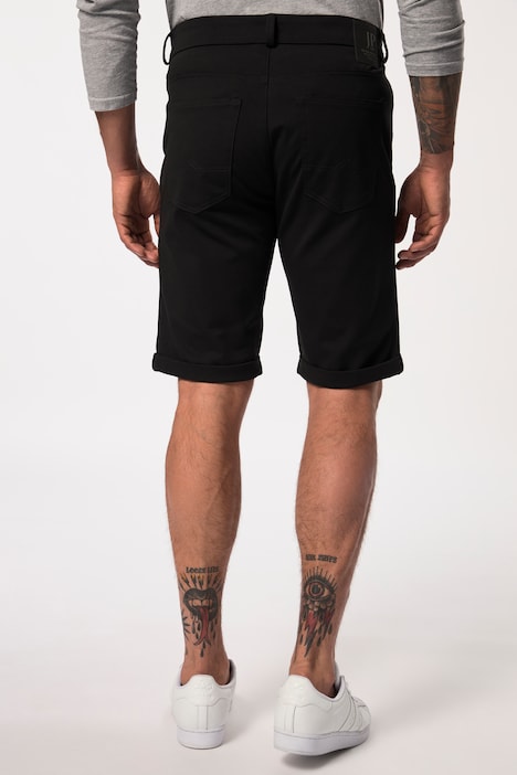 Jerseybermudashorts FLEXNAMIC®, 5 lommer, opptil str. 72