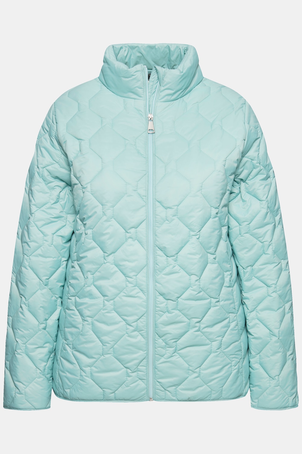 Stora storlekar HYPRAR Jacka med lätt quiltning, Dam, blå, storlek: 46/48, Polyester, Ulla Popken
