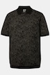 Poloshirt, Bauchfit, Piqué, floraler Print, XXL bis 8XL