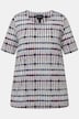 Slinkyshirt, Batik-Design, A-Linie, Rundhals, Halbarm