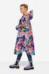 Funktions-Regencape, Unisex, Hunde Print, Kapuze
