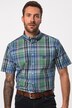 Chemise à carreaux JP1880 avec manches longues et col à pointes boutonnées. Coupe Comfort Fit - jusqu'au 8 XL