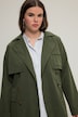 Frakke, utility-stil, 4 lommer, revers, dobbeltradet