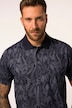 Polo à manches courtes en jersey avec imprimé floral. Jusqu'au 8XL
